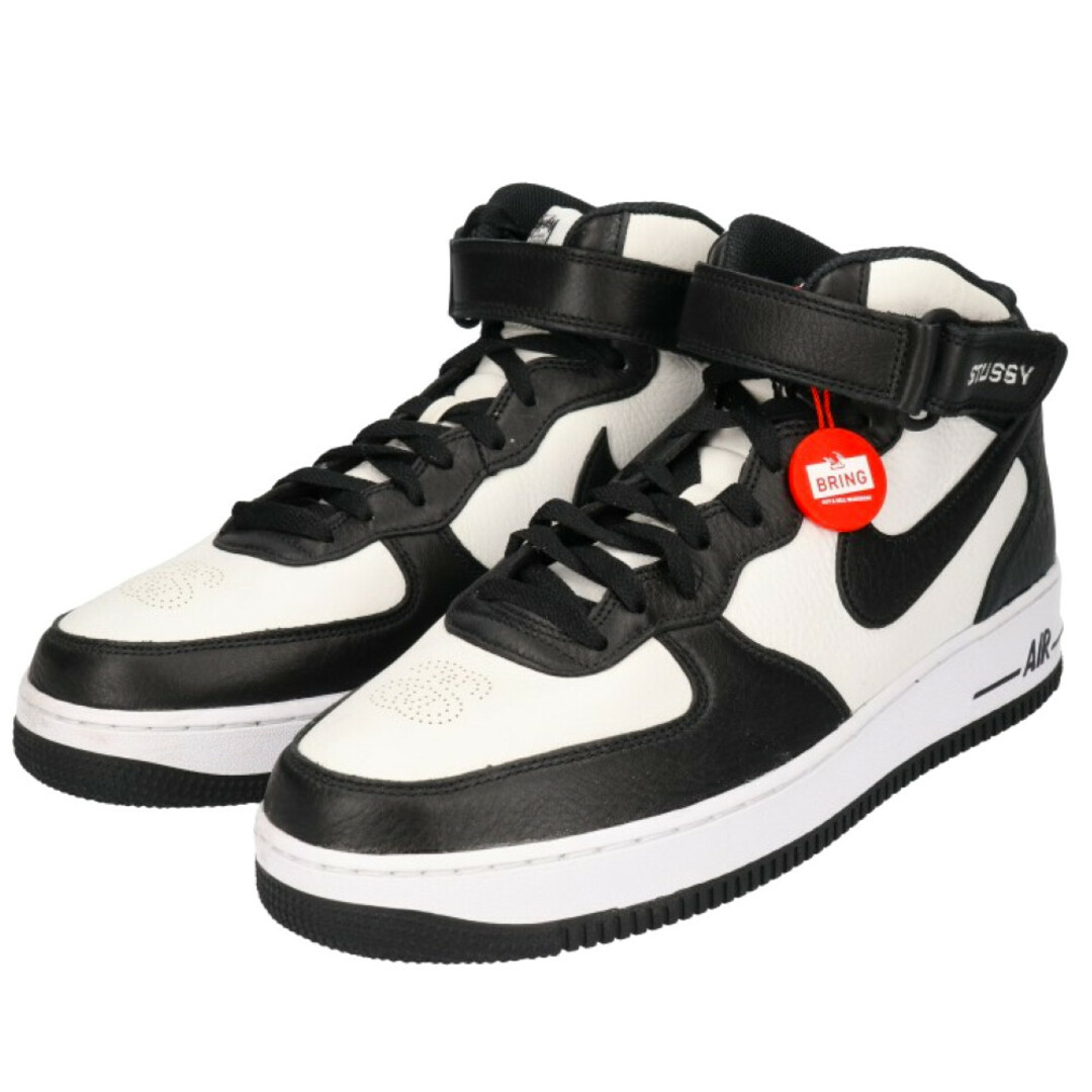 NIKE - NIKE ナイキ ×STUSSY AIR FORCE1 07 MID SP BLACK LIGHT BONE