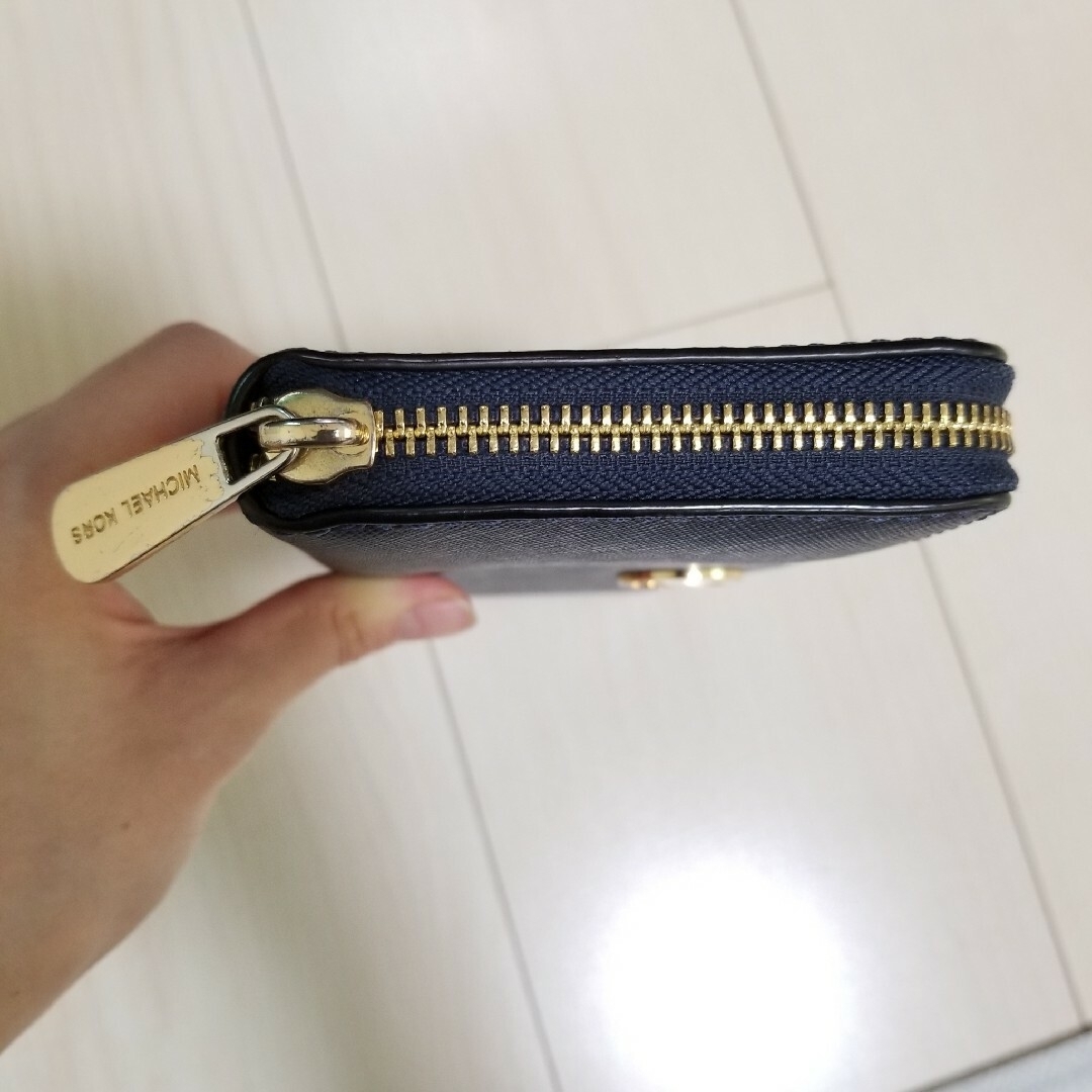 Michael Kors(マイケルコース)のMICHAEL KORS　長財布　サフィアーノレザー　ネイビー レディースのファッション小物(財布)の商品写真