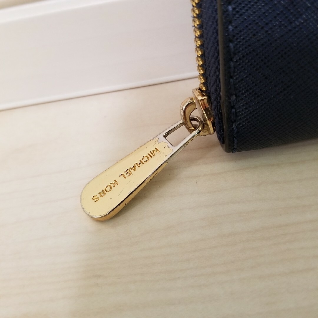 Michael Kors(マイケルコース)のMICHAEL KORS　長財布　サフィアーノレザー　ネイビー レディースのファッション小物(財布)の商品写真