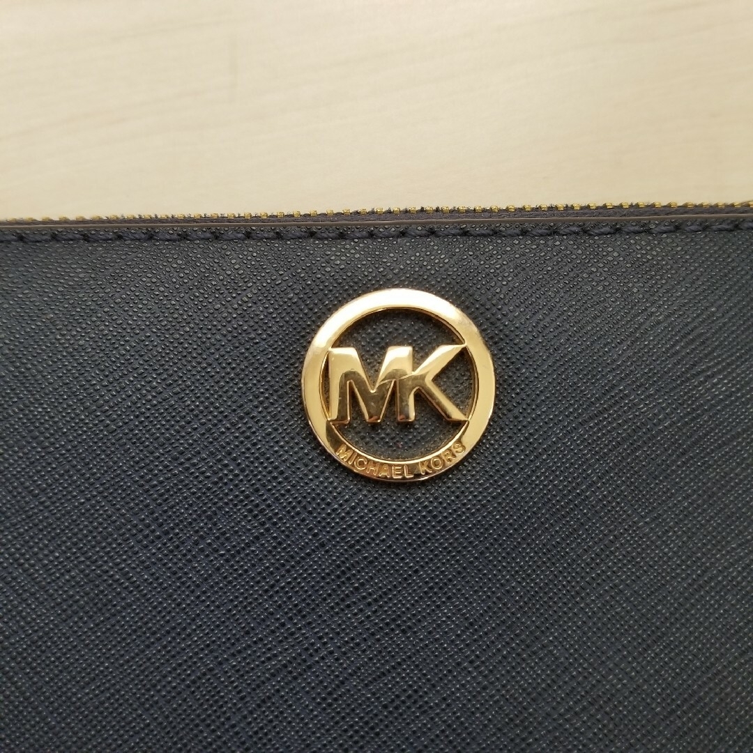 Michael Kors(マイケルコース)のMICHAEL KORS　長財布　サフィアーノレザー　ネイビー レディースのファッション小物(財布)の商品写真