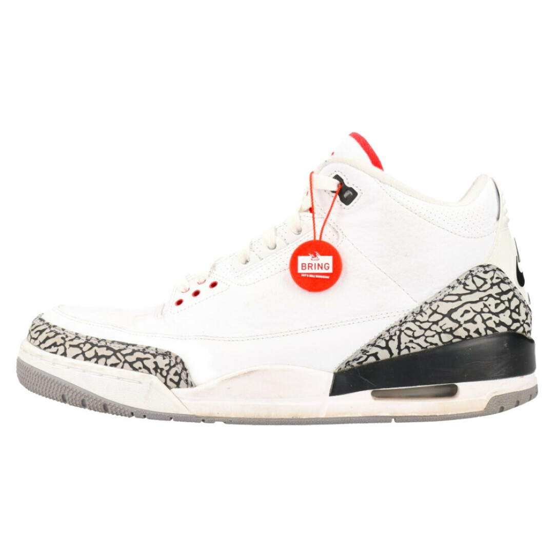 NIKE ナイキ AIR JORDAN 3 RETRO 88 Dunk Contest エアジョーダン3 レトロ ホワイト セット 88 ダンク コンテスト ハイカットスニーカー ホワイト US12/30cm 580775-160