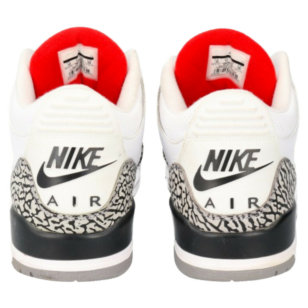 NIKE ナイキ AIR JORDAN 3 RETRO 88 Dunk Contest エアジョーダン3 レトロ ホワイト セット 88 ダンク コンテスト ハイカットスニーカー ホワイト US12/30cm 580775-160