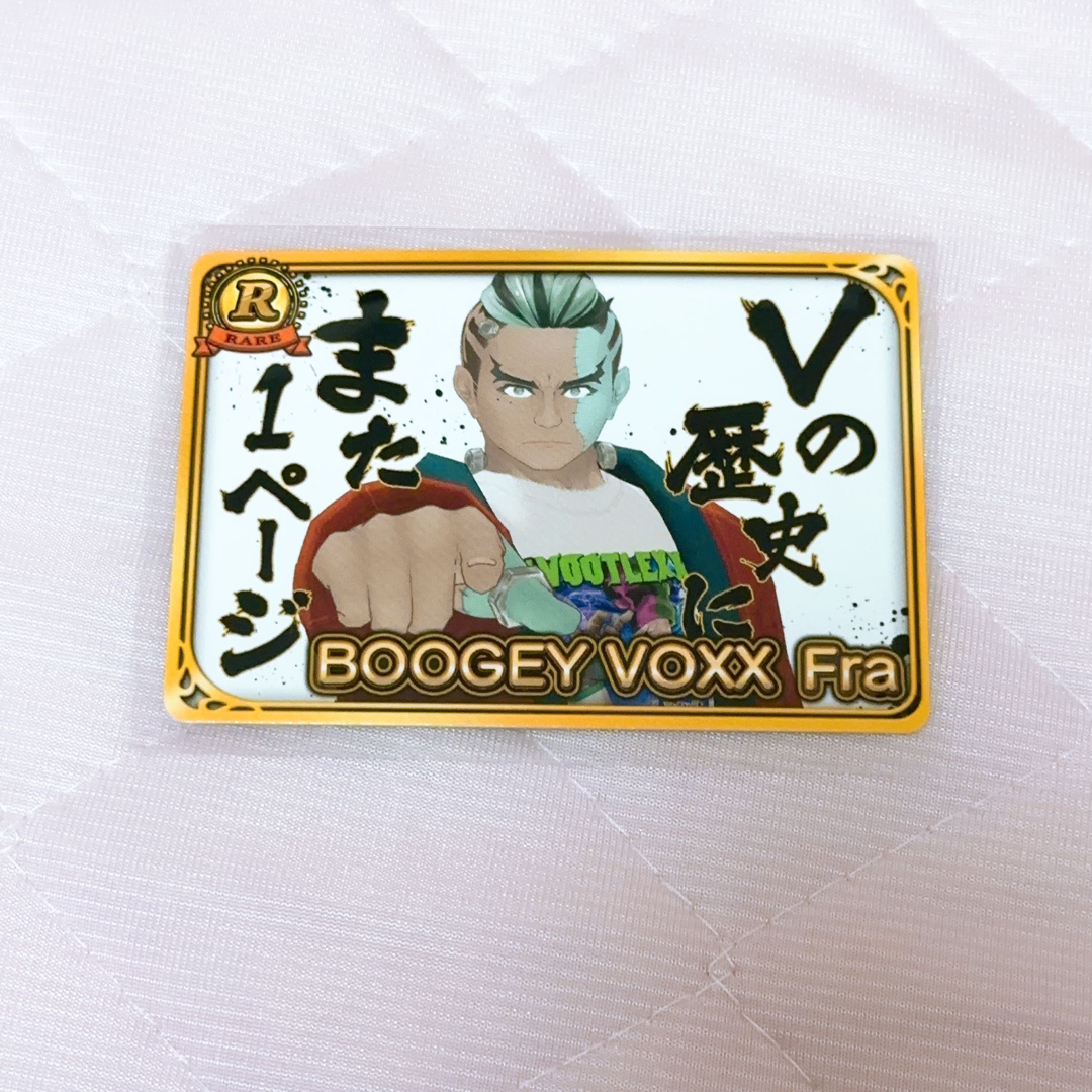 Vtuberチップス5 BOOGEY VOXX Fra R エンタメ/ホビーのアニメグッズ(カード)の商品写真