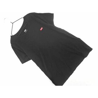 リーバイス(Levi's)のLEVI'S リーバイス ロゴ ワッペン 半袖 Tシャツ sizeS/黒 ■◆ レディース(Tシャツ(半袖/袖なし))