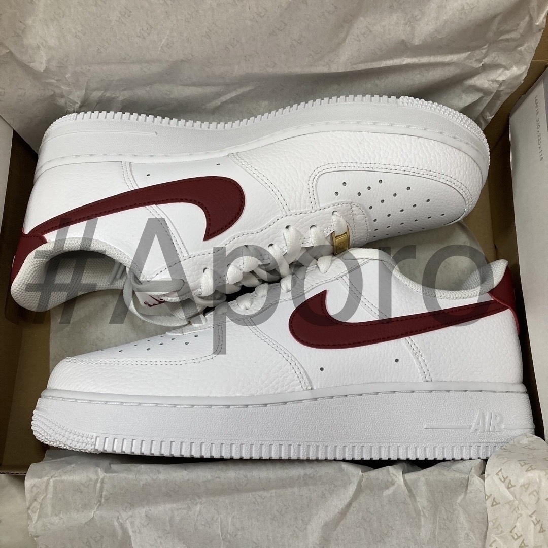 NIKE ナイキ AIR FORCE 1 エアフォース1 チームレッド 28.5