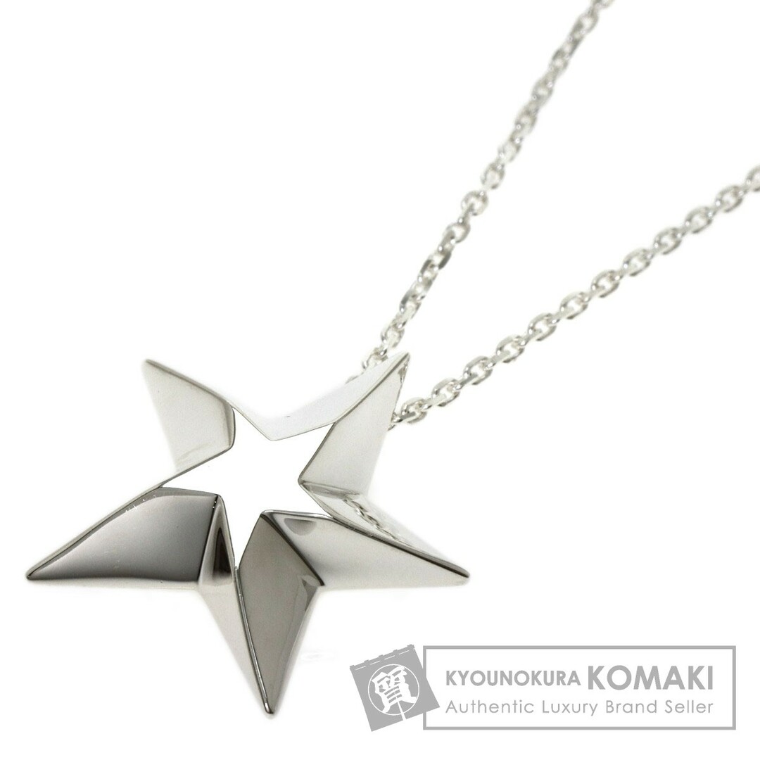 STAR JEWELRY(スタージュエリー)のSTAR JEWELRY スタ-モチーフ ネックレス SV レディース レディースのアクセサリー(ネックレス)の商品写真