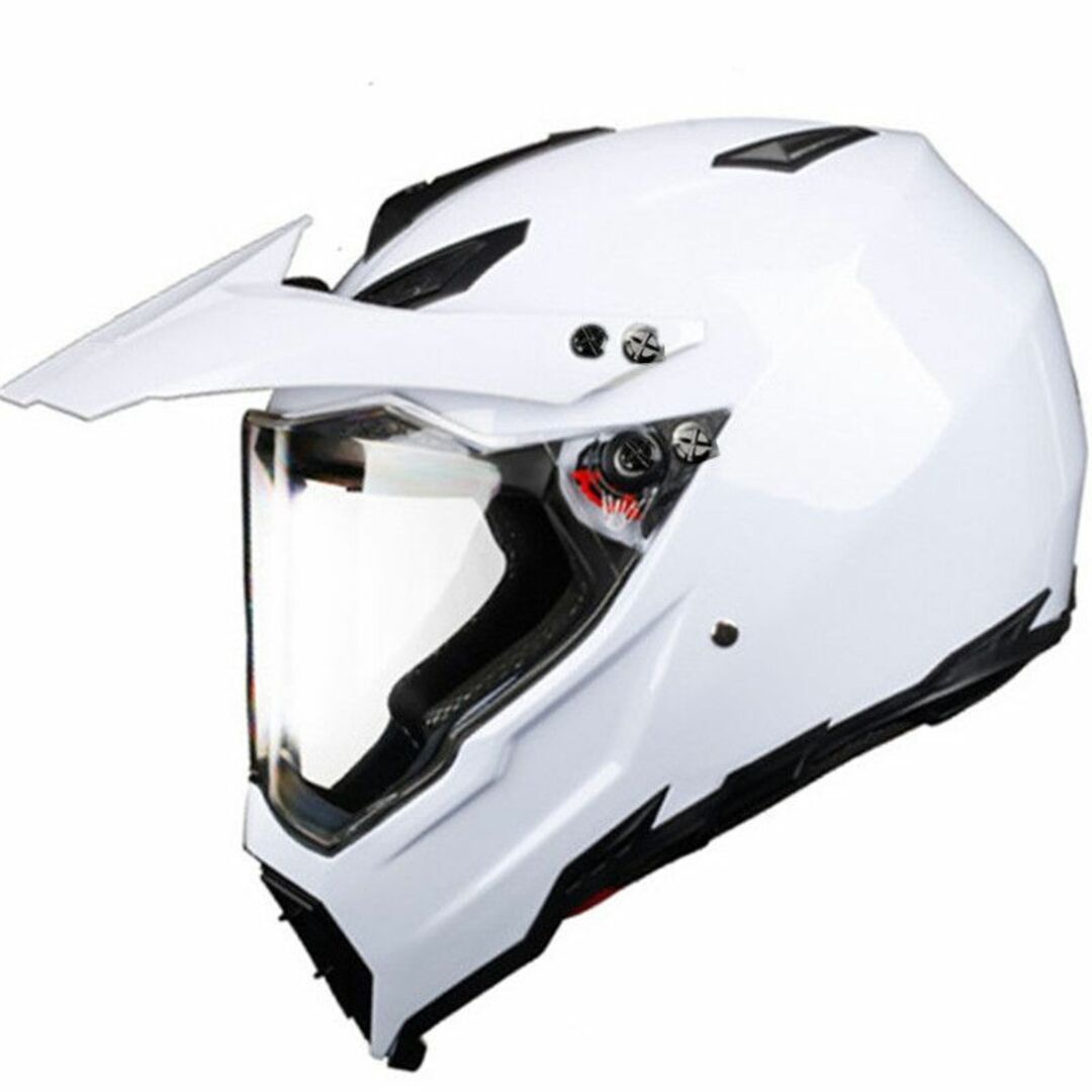美品！フルフェイスヘルメット　ホワイト　XXL（63-64cm）