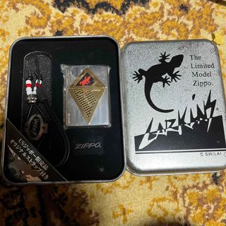 ジッポー(ZIPPO)のZIPPO／LARKINS 限定品☆ストラップ付／新品未使用(タバコグッズ)