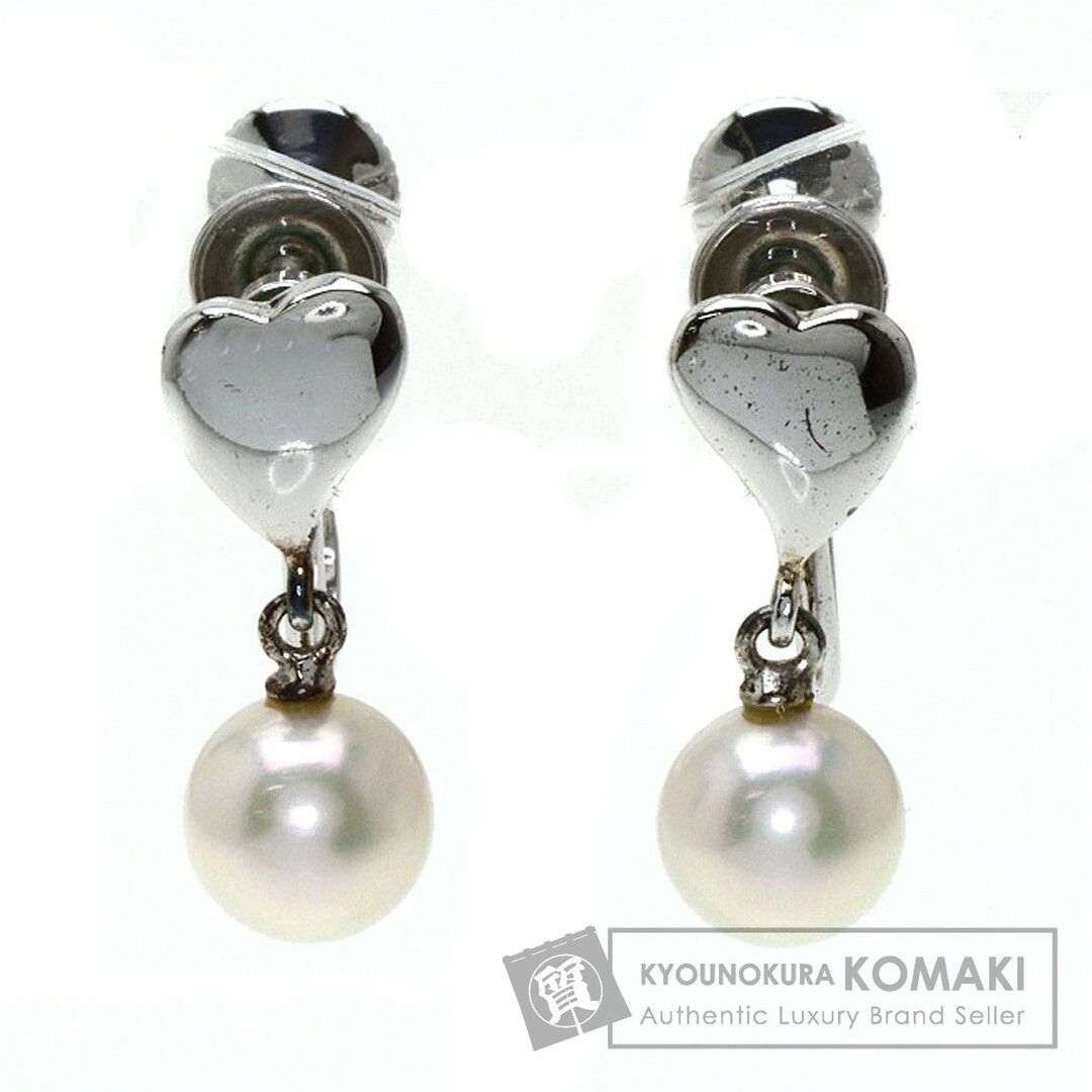 MIKIMOTO アコヤパール 真珠 イヤリング SV レディース