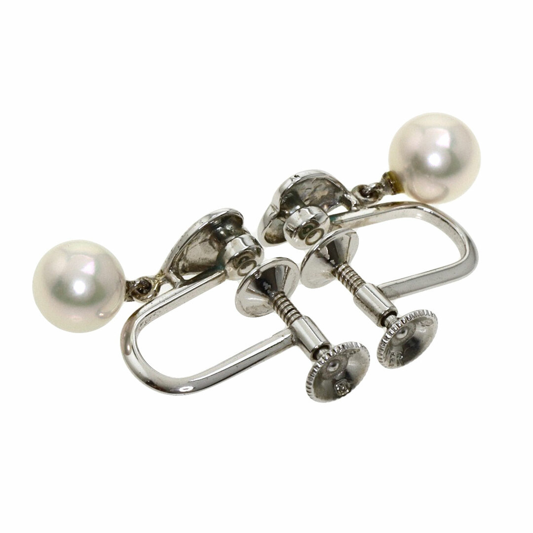 MIKIMOTO パール 真珠 イヤリング SV レディース