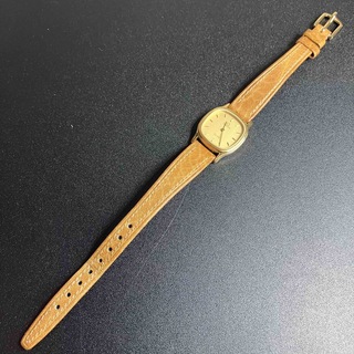 【可動 正規品】 オメガ デヴィル 腕時計 ゴールド スクエア 1387 良品