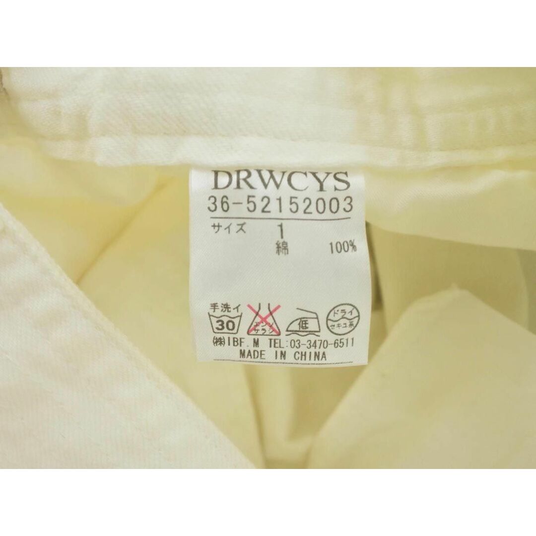 DRWCYS(ドロシーズ)のDRWCYS ドロシーズ Aライン 台形 デニムスカート size1/白 ■■ レディース レディースのスカート(ロングスカート)の商品写真