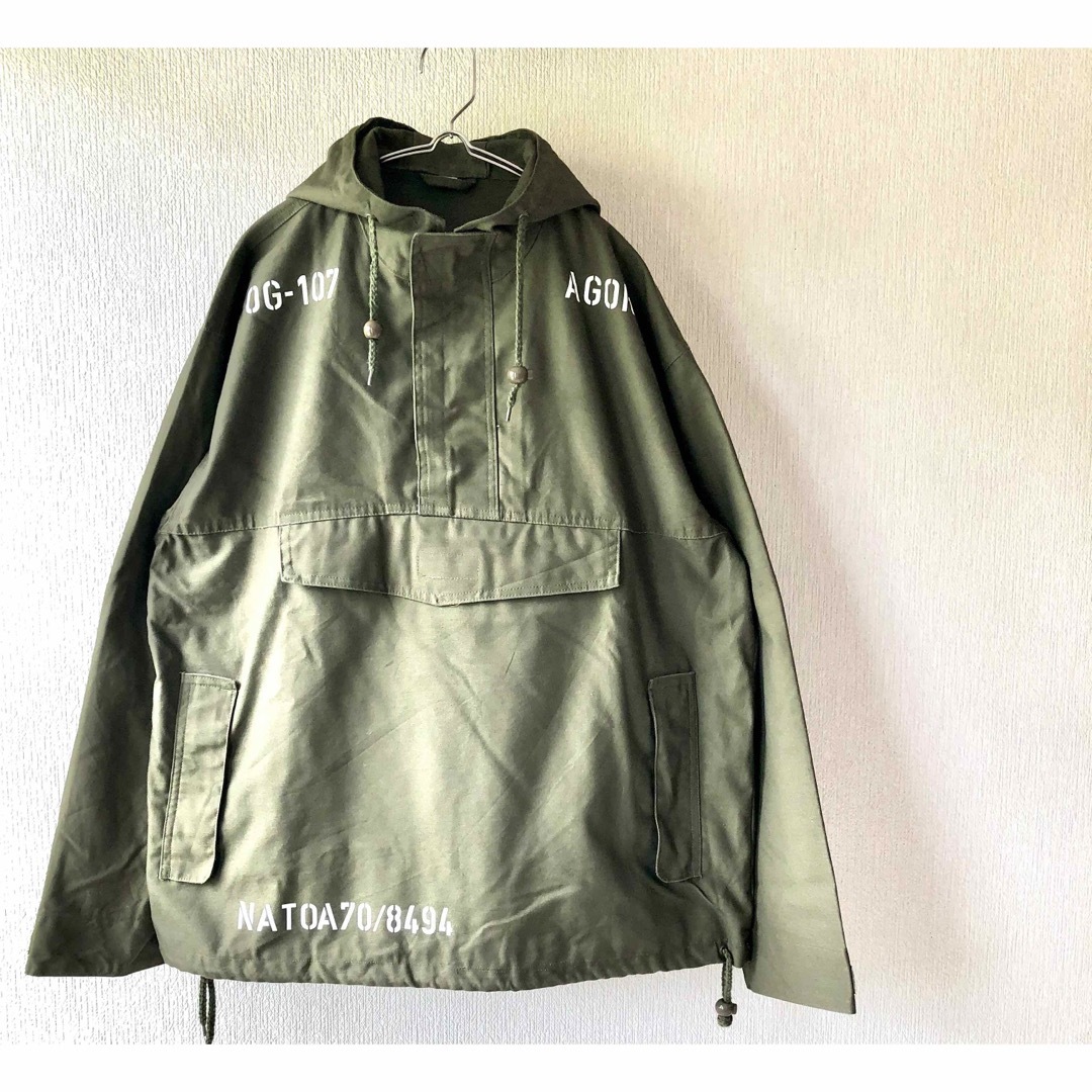 military ミリタリー アノラックパーカー デッキパーカーミリタリージャケット