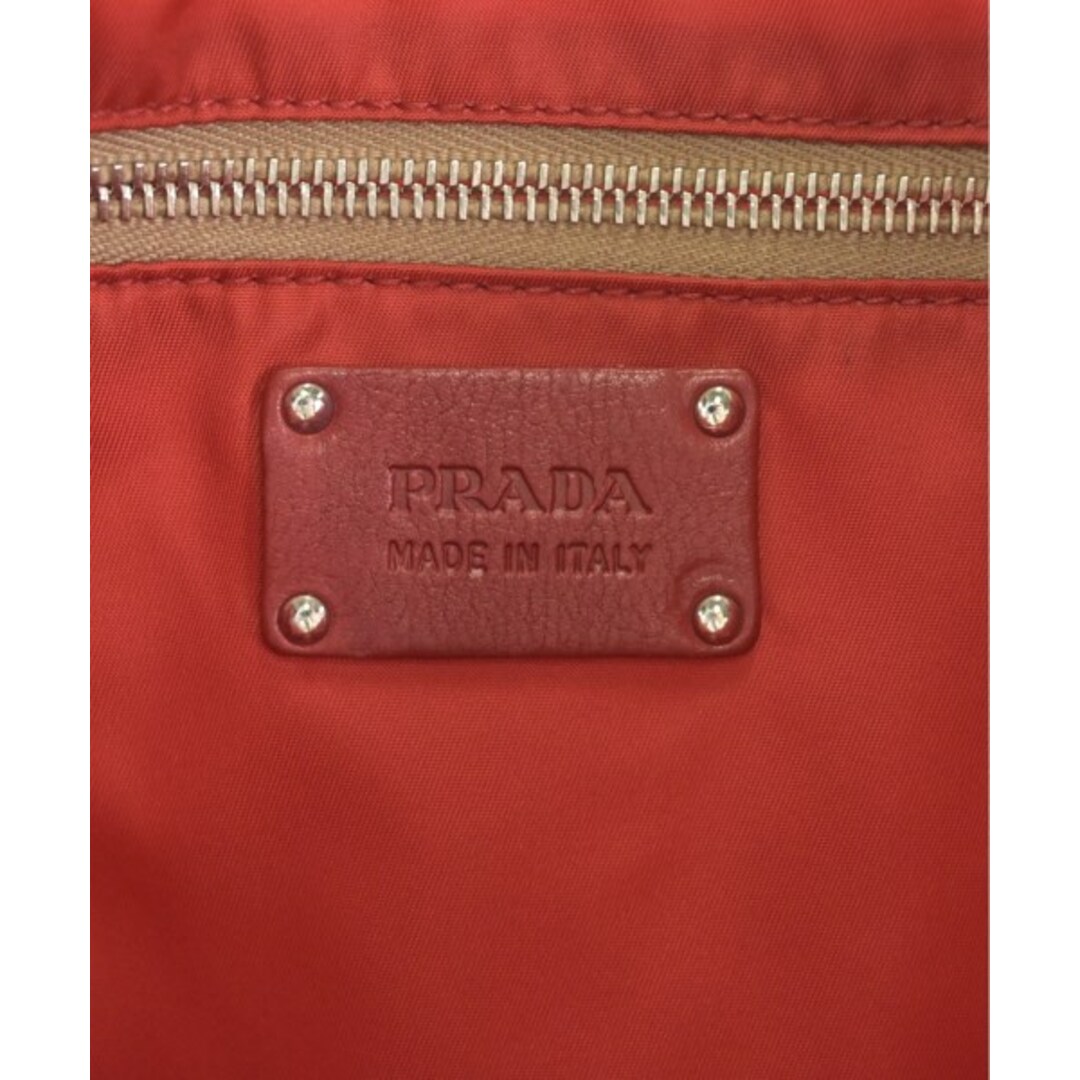 PRADA - PRADA プラダ トートバッグ - オレンジ 【古着】【中古】の