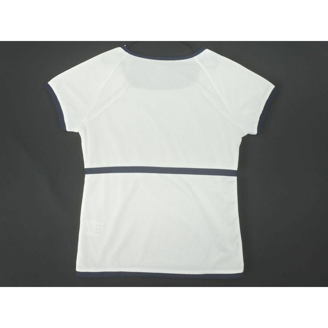 FILA(フィラ)の新品 FILA フィラ UV Dry パイピング ワンポイント トレーニングウェア Tシャツ sizeM/白 ■◆ レディース レディースのトップス(Tシャツ(半袖/袖なし))の商品写真
