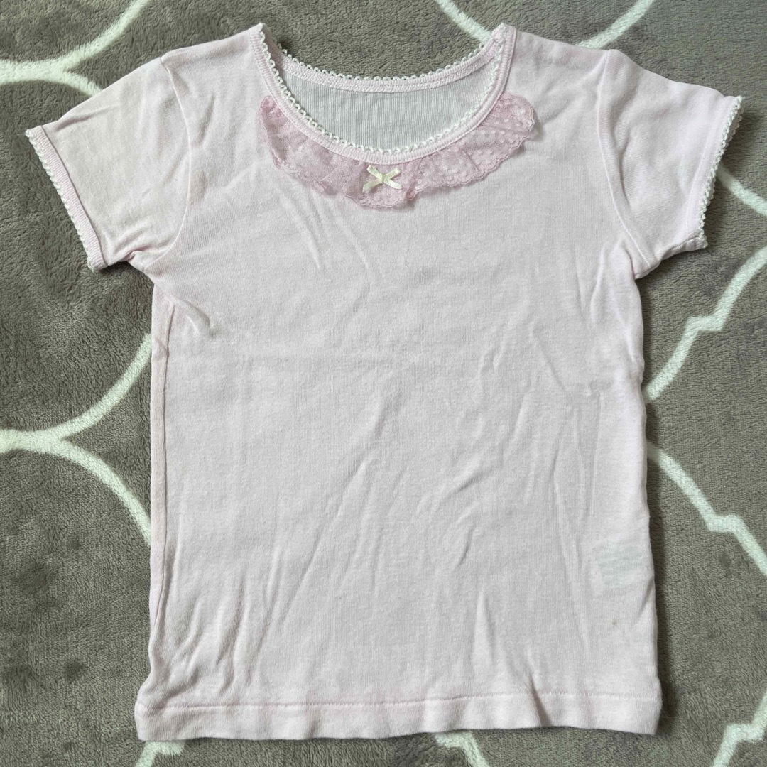 100㌢　女の子　肌着6枚セット キッズ/ベビー/マタニティのキッズ服女の子用(90cm~)(下着)の商品写真