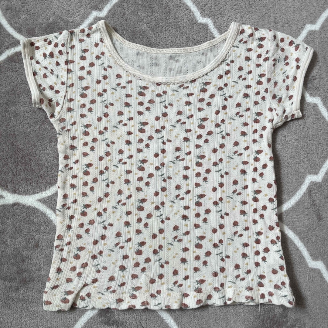 100㌢　女の子　肌着6枚セット キッズ/ベビー/マタニティのキッズ服女の子用(90cm~)(下着)の商品写真