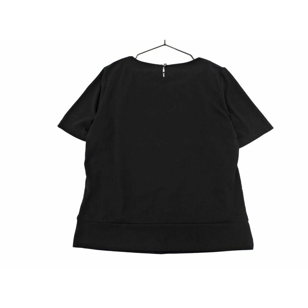 INDIVI(インディヴィ)のINDIVI インディヴィ レース 切替 Tシャツ カットソー size38/黒 ■◆ レディース レディースのトップス(カットソー(半袖/袖なし))の商品写真