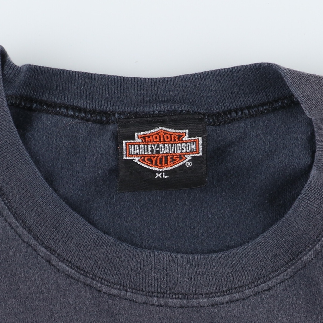 Harley Davidson(ハーレーダビッドソン)の古着 ハーレーダビッドソン Harley-Davidson モーターサイクル バイクTシャツ メンズXL /eaa356185 メンズのトップス(Tシャツ/カットソー(半袖/袖なし))の商品写真