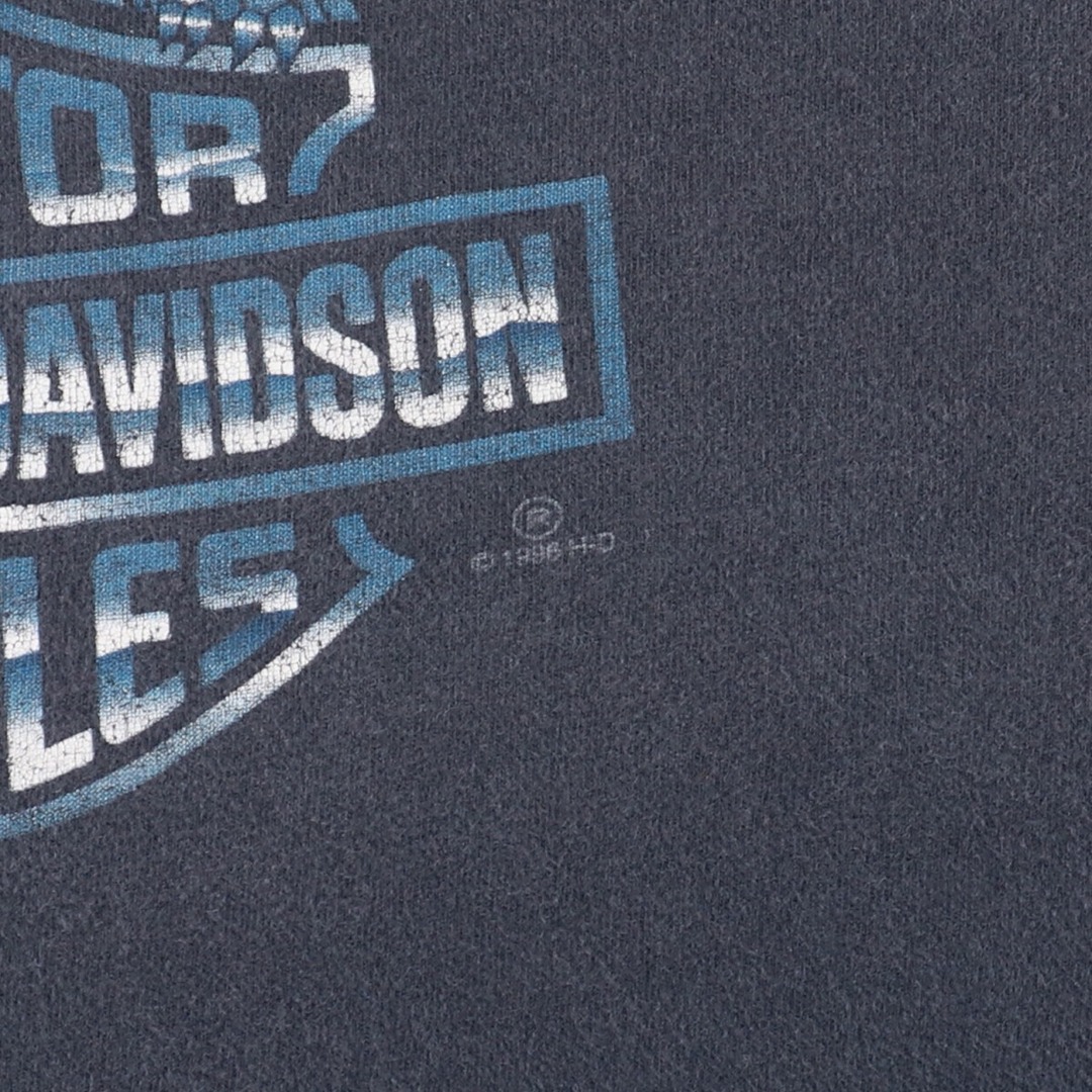 Harley Davidson(ハーレーダビッドソン)の古着 ハーレーダビッドソン Harley-Davidson モーターサイクル バイクTシャツ メンズXL /eaa356185 メンズのトップス(Tシャツ/カットソー(半袖/袖なし))の商品写真