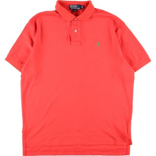 ラルフローレン(Ralph Lauren)の古着 90年代 ラルフローレン Ralph Lauren POLO by Ralph Lauren 半袖 ポロシャツ メンズL ヴィンテージ /eaa357468(ポロシャツ)