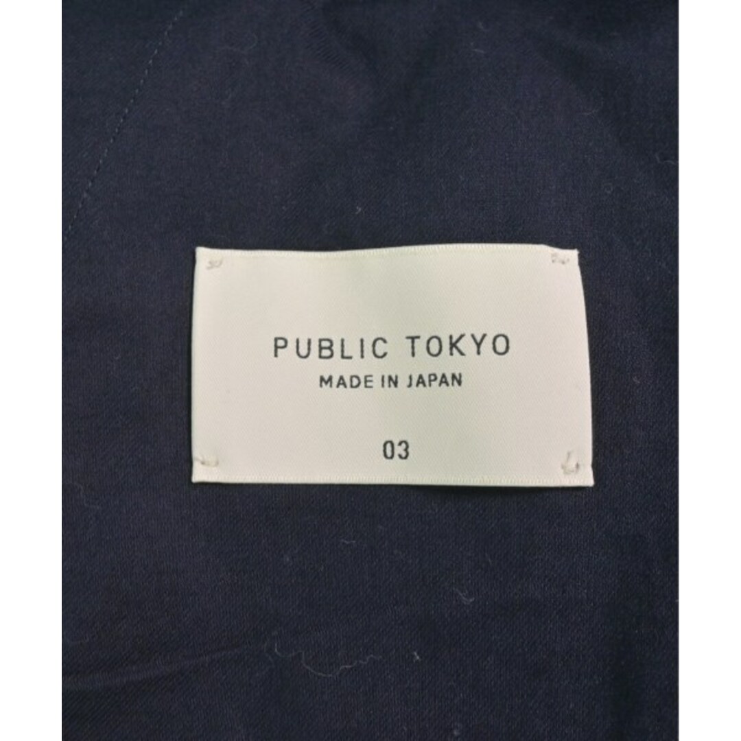 PUBLIC TOKYO(パブリックトウキョウ)のPUBLIC TOKYO パブリック　トウキョウ スラックス 3(L位) 紺 【古着】【中古】 メンズのパンツ(スラックス)の商品写真