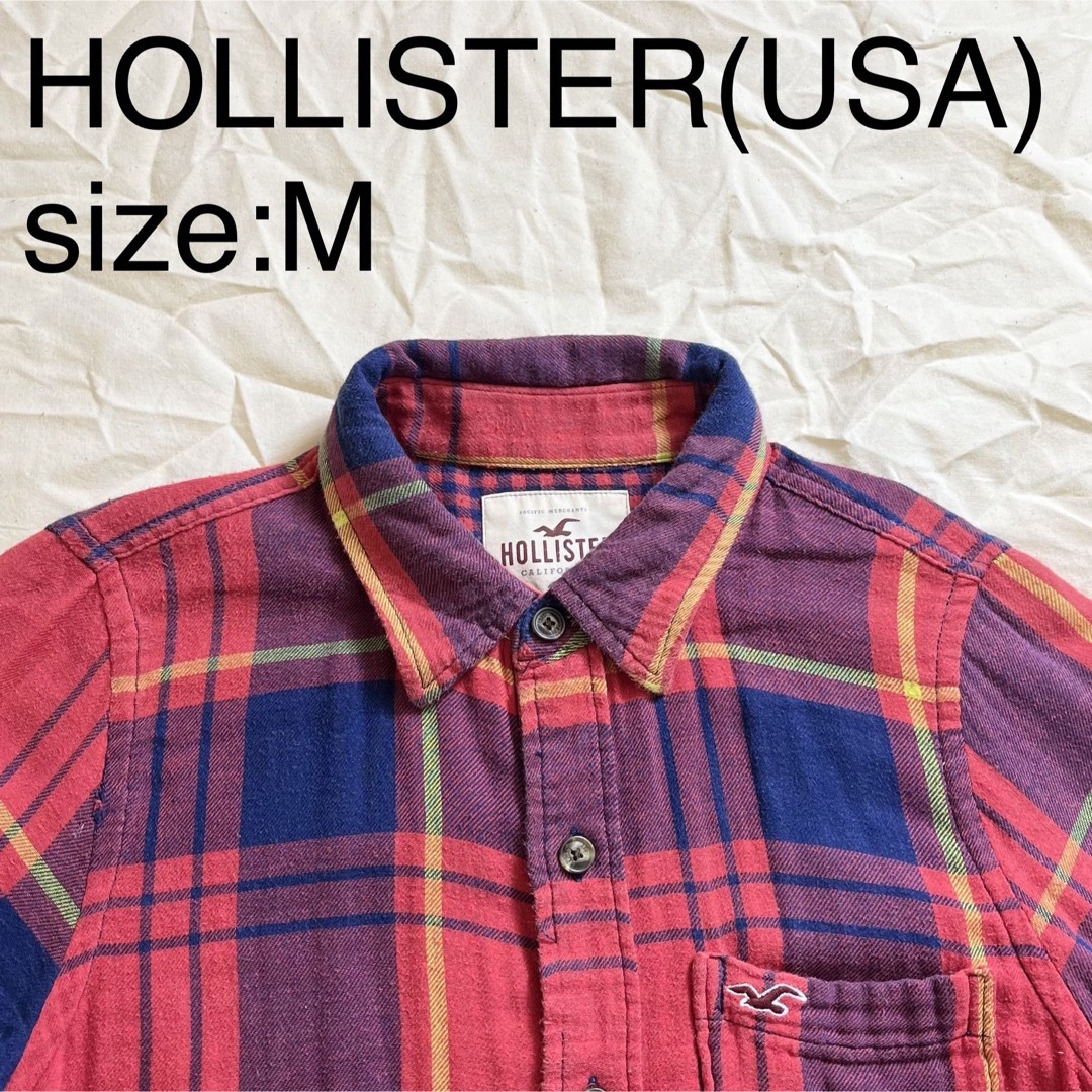 HOLLISTER(USA)ビンテージコットンフランネルシャツ