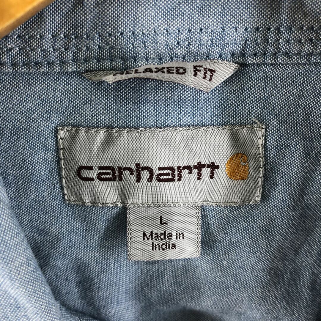 カーハート Carhartt RELAXED FIT 長袖 シャンブレーシャツ メンズXL /eaa357055 2