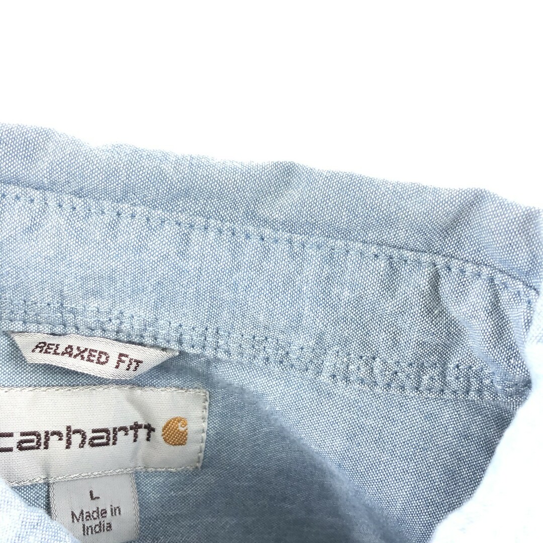 カーハート Carhartt RELAXED FIT 長袖 シャンブレーシャツ メンズXL /eaa357055 3