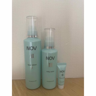 ノブ(NOV)のノブ　III 化粧水、乳液、クリーム　3点セット売り(化粧水/ローション)