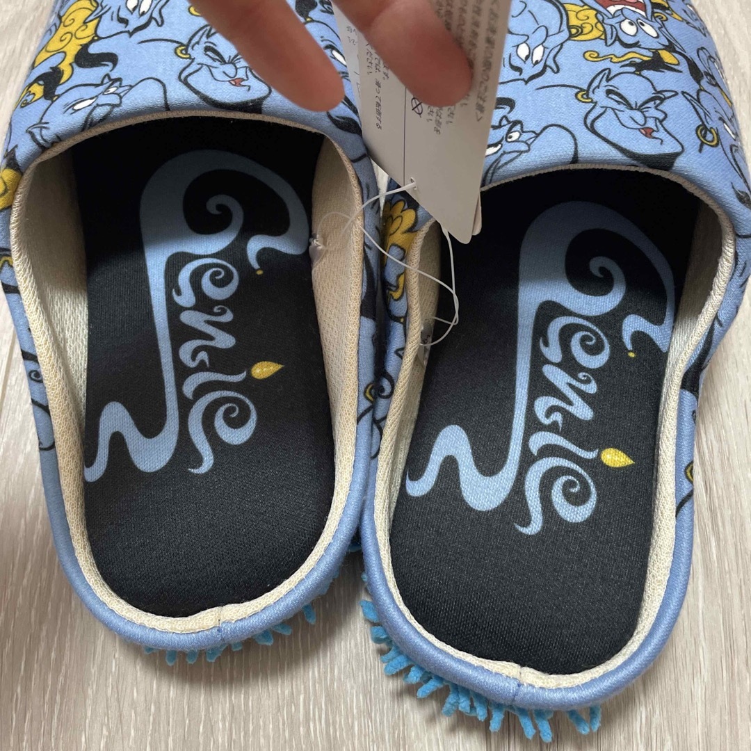 Disney(ディズニー)の専用🌟ディズニー　アラジン　ジーニー　モップ付きシューズ レディースの靴/シューズ(その他)の商品写真