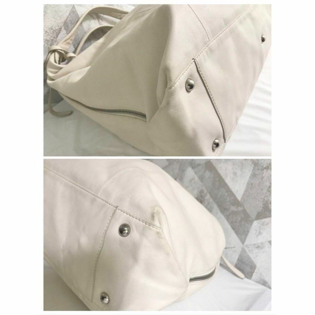FURLA フルラ エリザベス 2WAY ショルダー ハンドバッグ ホワイト 6