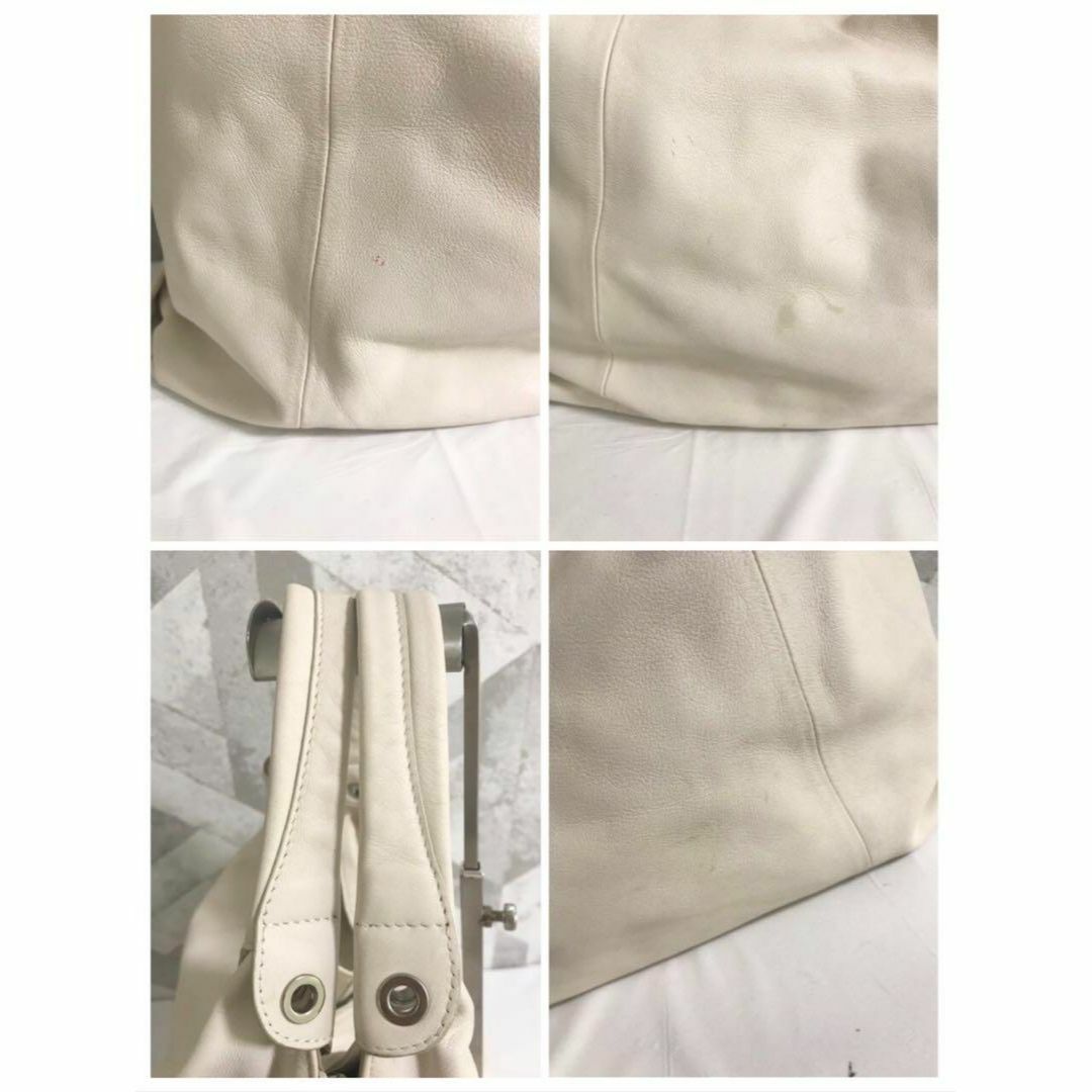 FURLA フルラ エリザベス 2WAY ショルダー ハンドバッグ ホワイト 7