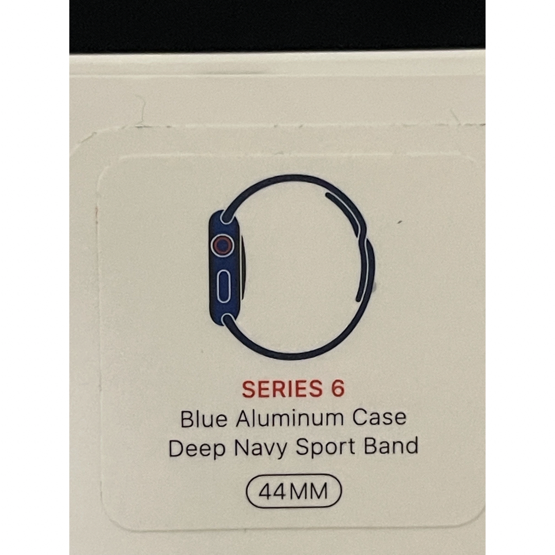 Apple Watch(アップルウォッチ)のApple Watch Series 6 GPS 44mm ブルー メンズの時計(腕時計(デジタル))の商品写真