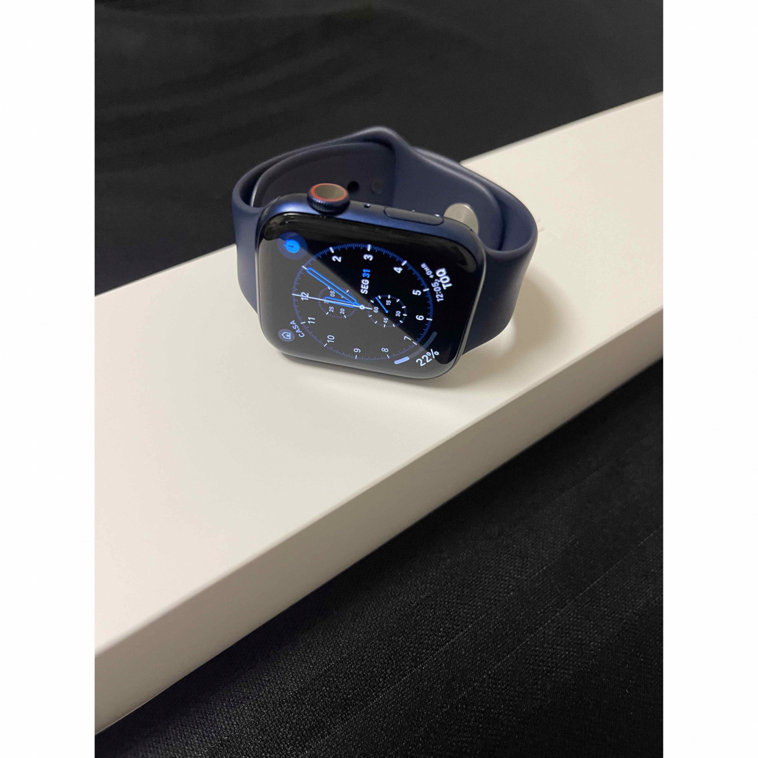 Apple Watch - Apple Watch Series 6 GPS 44mm ブルーの通販 by