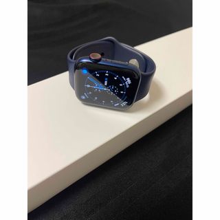 アップルウォッチ(Apple Watch)のApple Watch Series 6 GPS 44mm ブルー(腕時計(デジタル))