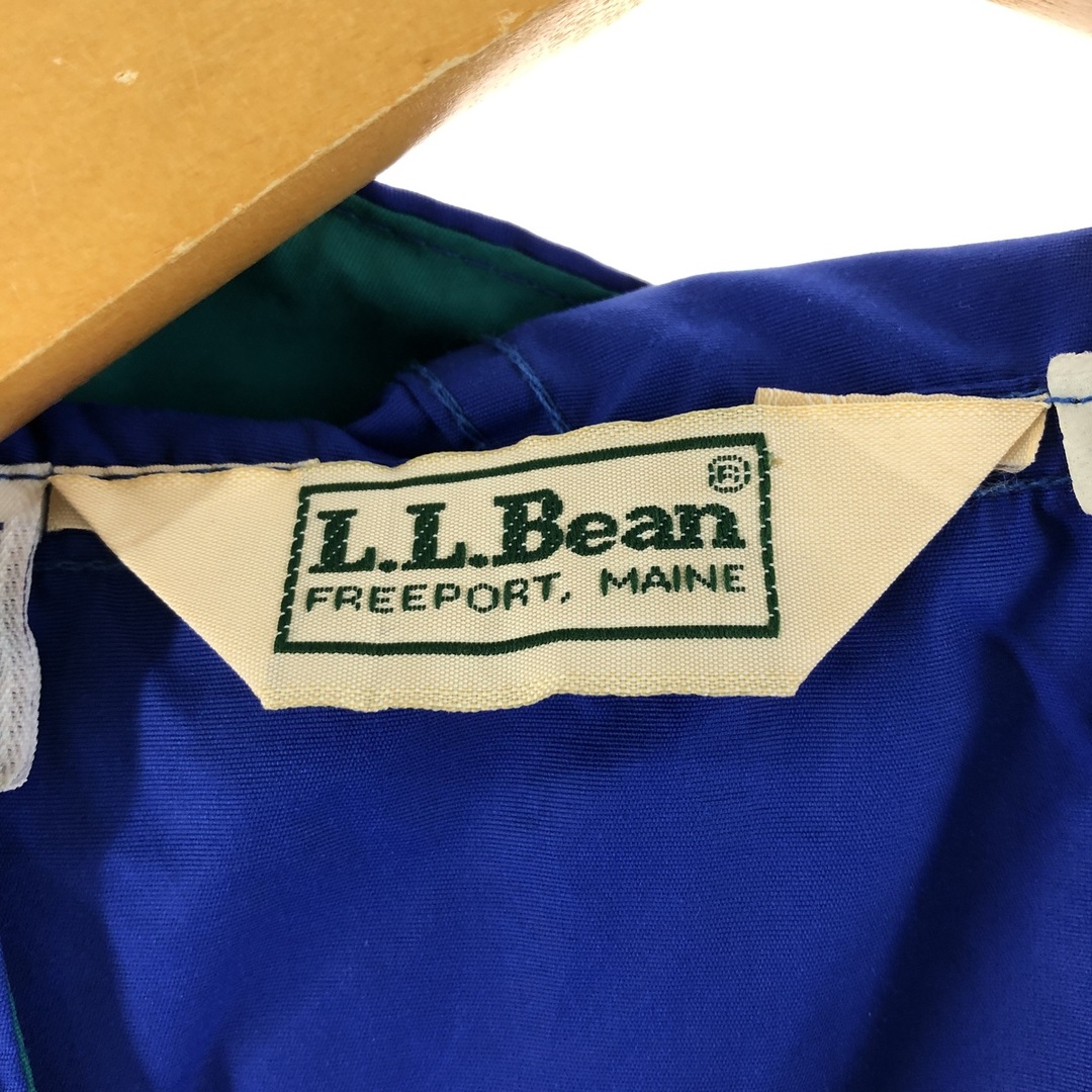 L.L.Bean - 古着 80年代 エルエルビーン L.L.Bean アノラックパーカー