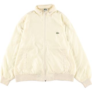 IZOD LACOSTE ナイロン ジャケット フード 収納 フルジップ ワニ