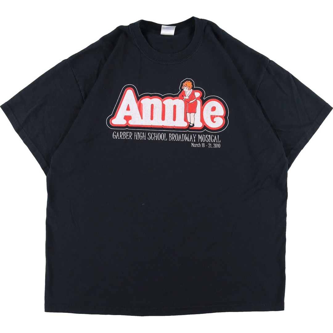 ギルダン GILDAN Annie アニー 両面プリント プリントTシャツ メンズL /eaa357910