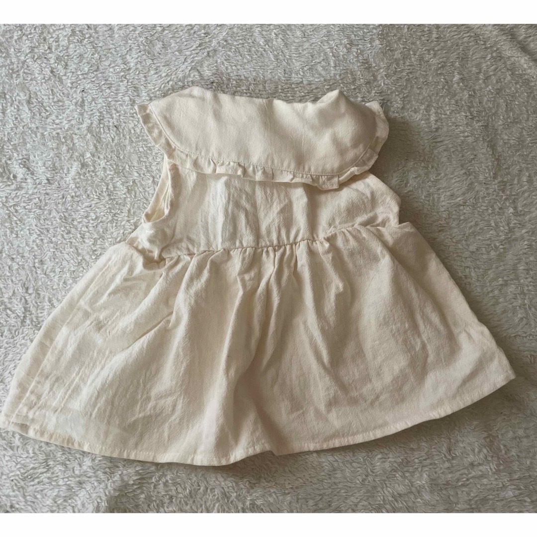 petit main(プティマイン)の女の子ブラウス2枚セット  100 キッズ/ベビー/マタニティのキッズ服女の子用(90cm~)(その他)の商品写真