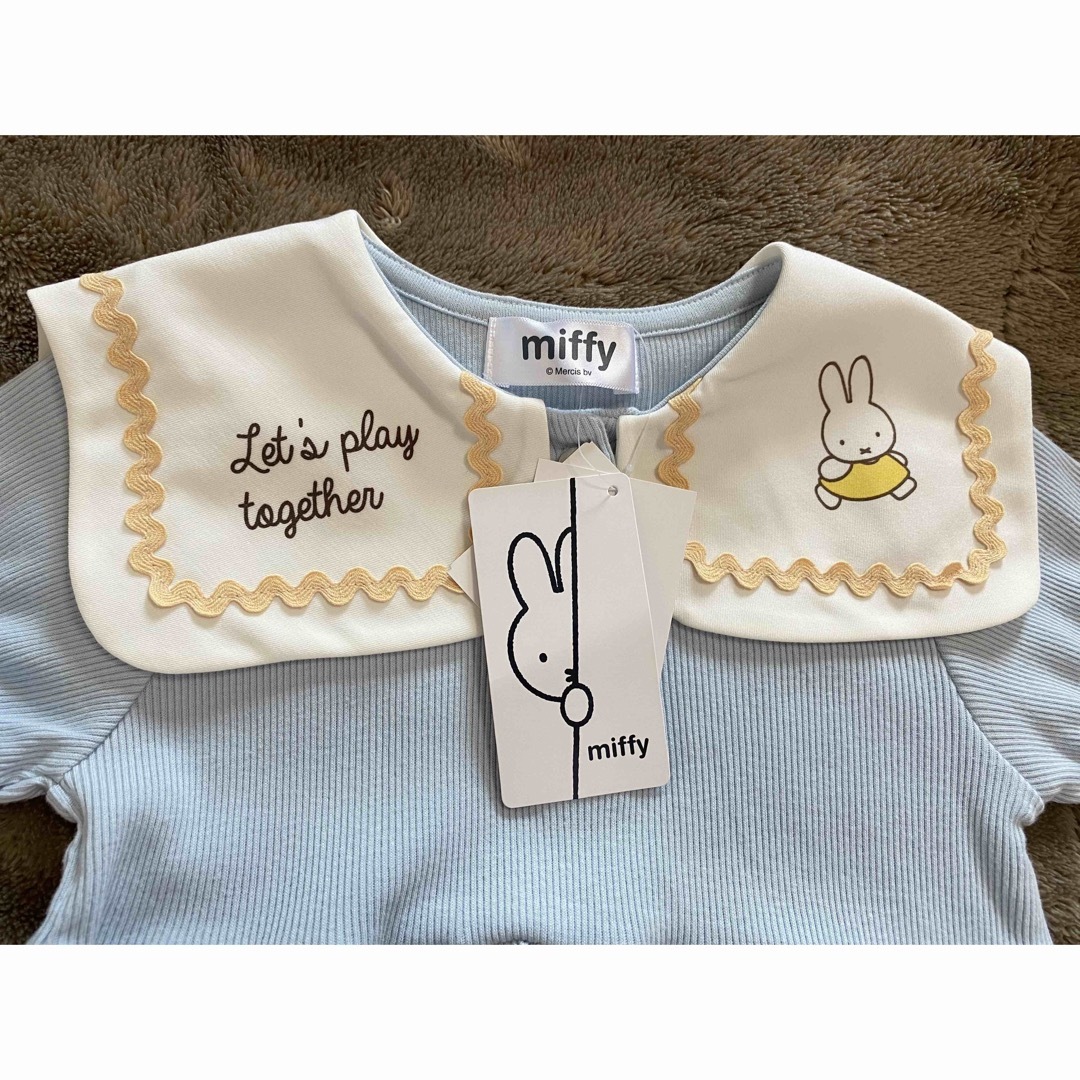 miffy(ミッフィー)の新品タグ付き　ミッフィー　ワンピース キッズ/ベビー/マタニティのキッズ服女の子用(90cm~)(ワンピース)の商品写真