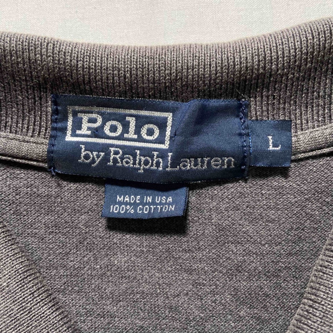 POLO RALPH LAUREN(ポロラルフローレン)の90s USA製 Polo by Ralph Lauren ポロシャツ L メンズのトップス(ポロシャツ)の商品写真