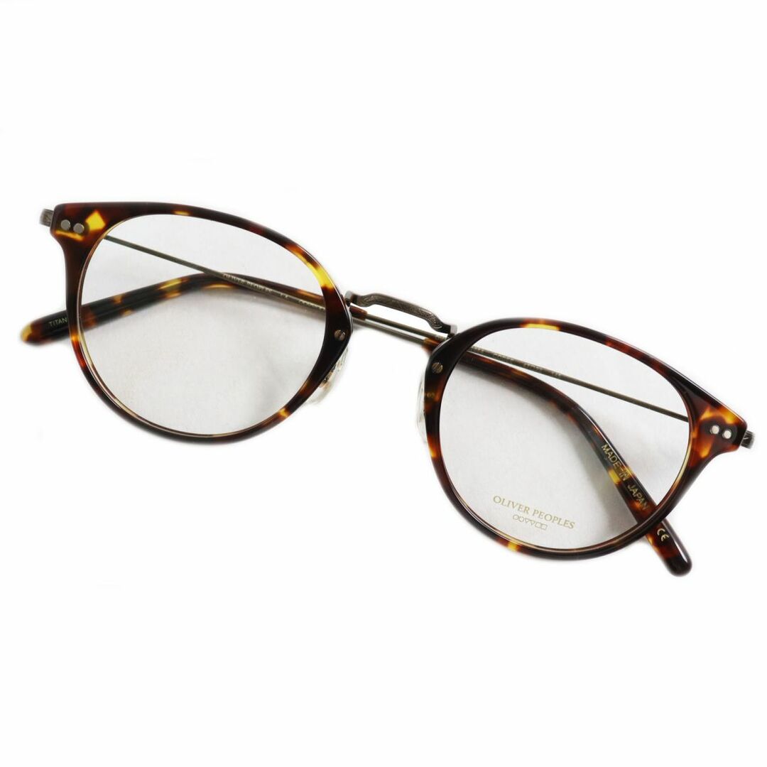 未使用品 OLIVER PEOPLES オリバーピープルズ OV5423 べっ甲柄 デモレンズ メガネ/アイウェア ブラウン系×シルバー 4722  145 日本製 超激安新品