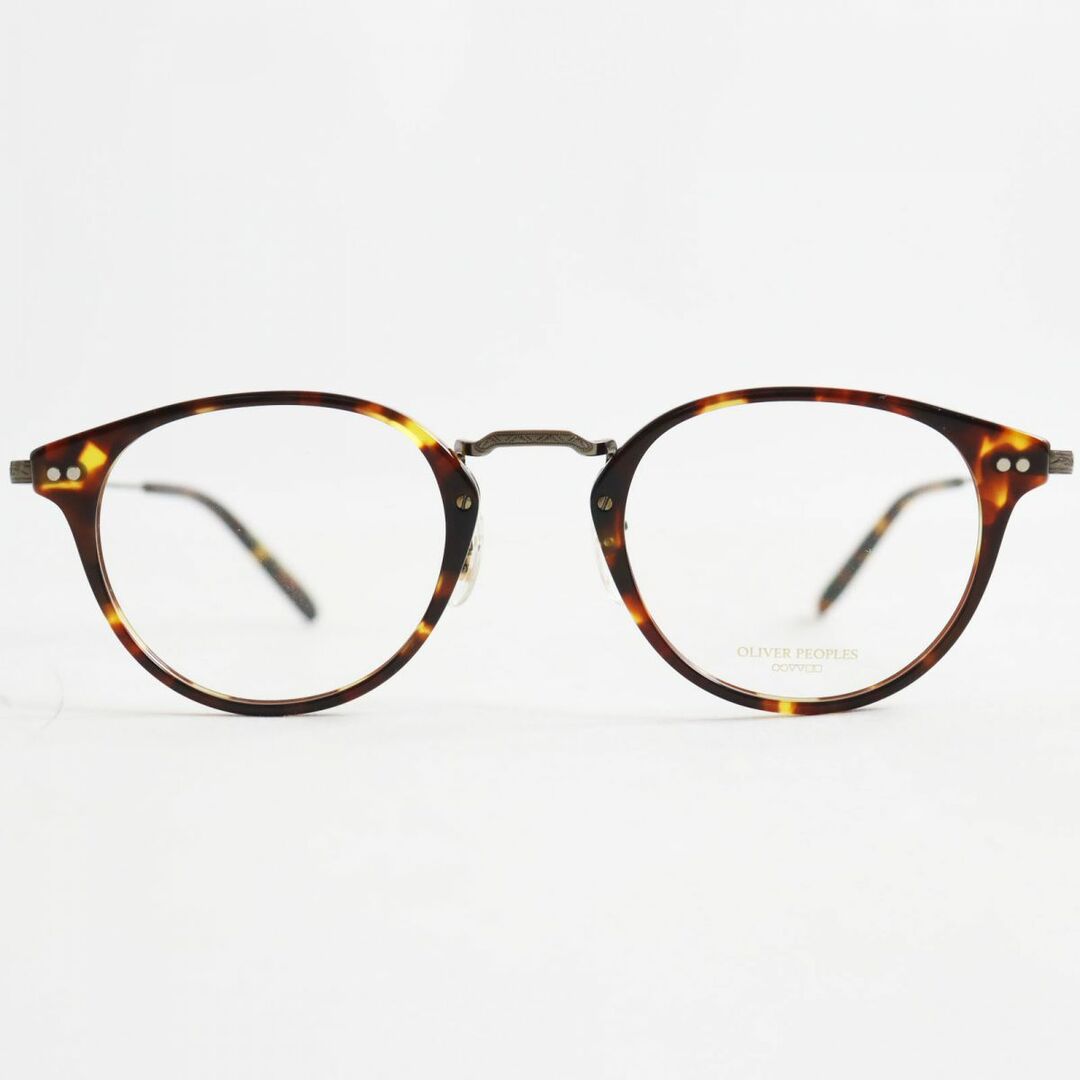 未使用品●OLIVER PEOPLES オリバーピープルズ OV5423 べっ甲柄 デモレンズ メガネ/アイウェア ブラウン系×シルバー 47□22 145 日本製