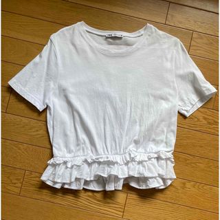 ザラ(ZARA)の最終sale✨ZARA フリルTシャツ(Tシャツ(半袖/袖なし))