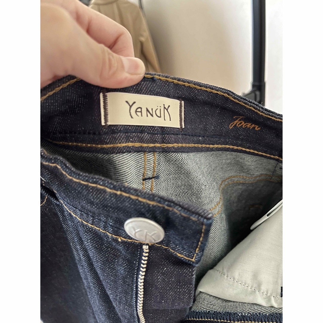 YANUK(ヤヌーク)のヤヌークYANUK ルーズストレートJOANジョーン　23インチOWI レディースのパンツ(デニム/ジーンズ)の商品写真