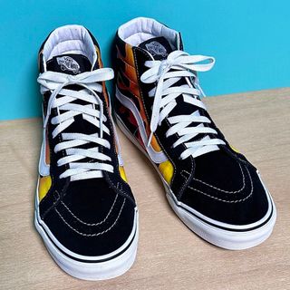 レア　VANS ファイヤーパターン　オールドスクール　フレイム