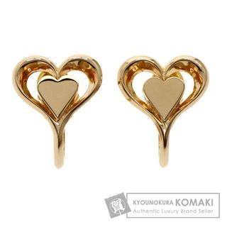 スタージュエリー(STAR JEWELRY)のSTAR JEWELRY ハートモチーフ イヤリング K18PG レディース(イヤリング)