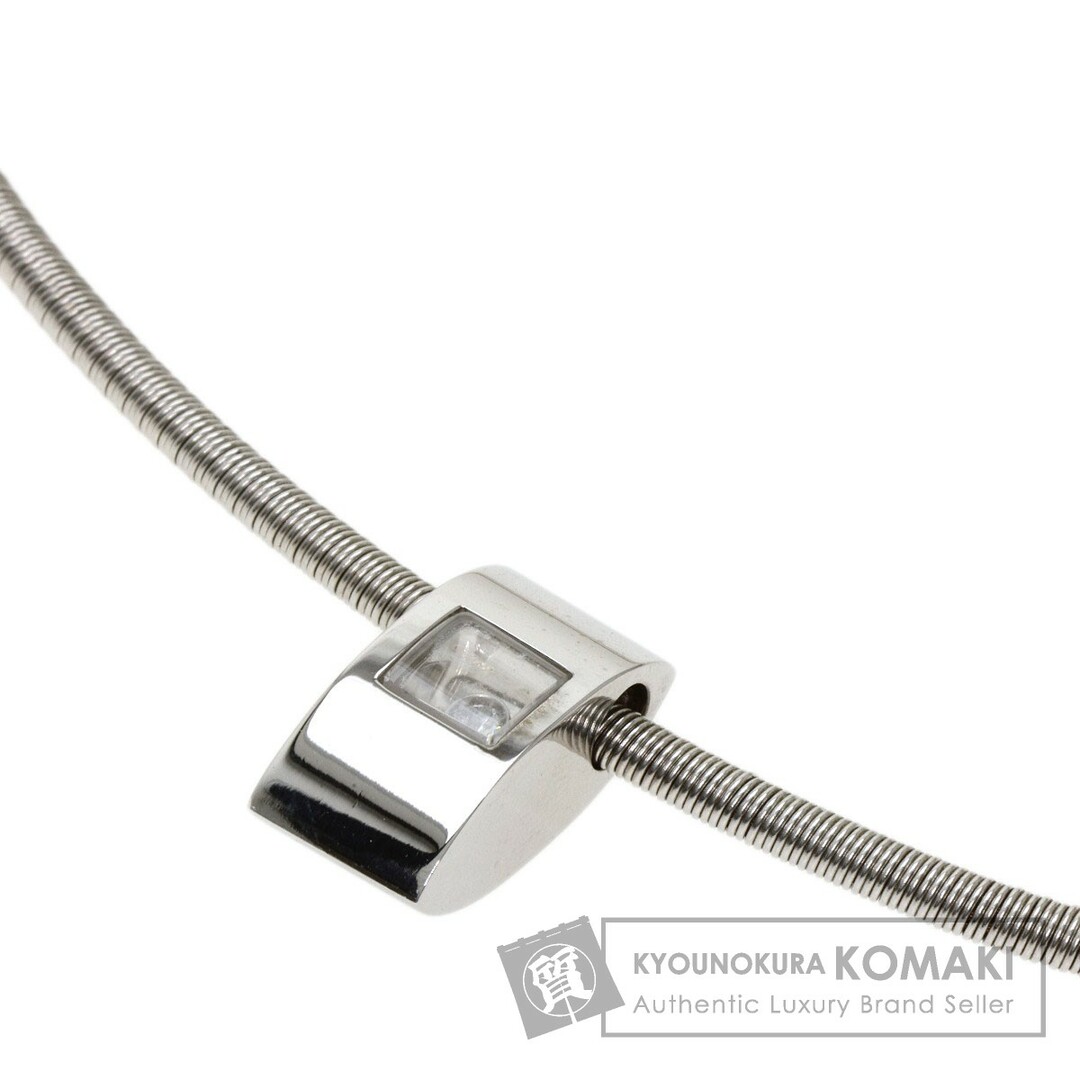 Chopard ハッピーダイヤモンド ネックレス K18WG レディース