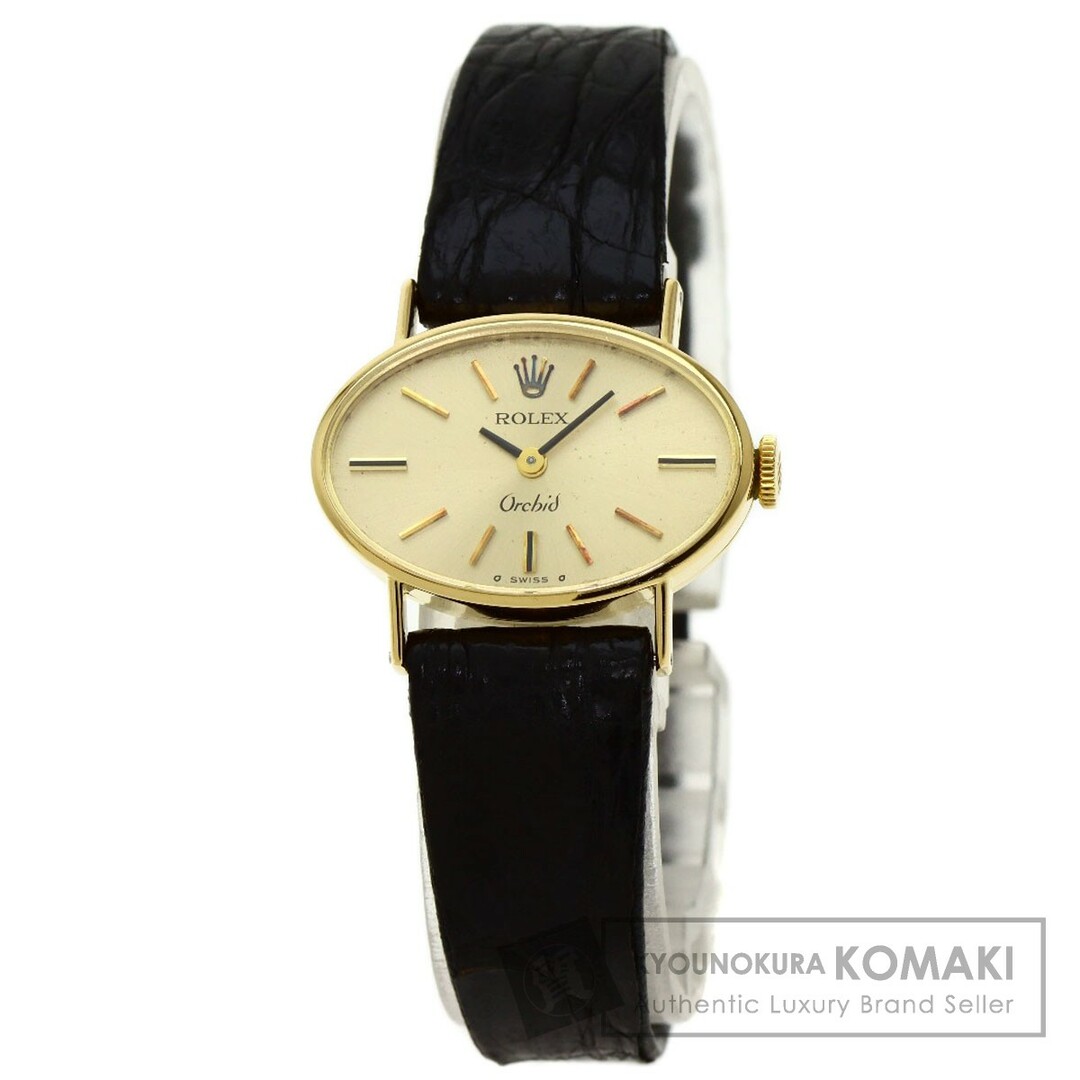 ROLEX - ROLEX 2674 オーキッド アンティーク 1974年製 腕時計 K18YG ROLEX - ROLEX 2674 オーキッド アンティーク 1974年製 腕時計 K18YG